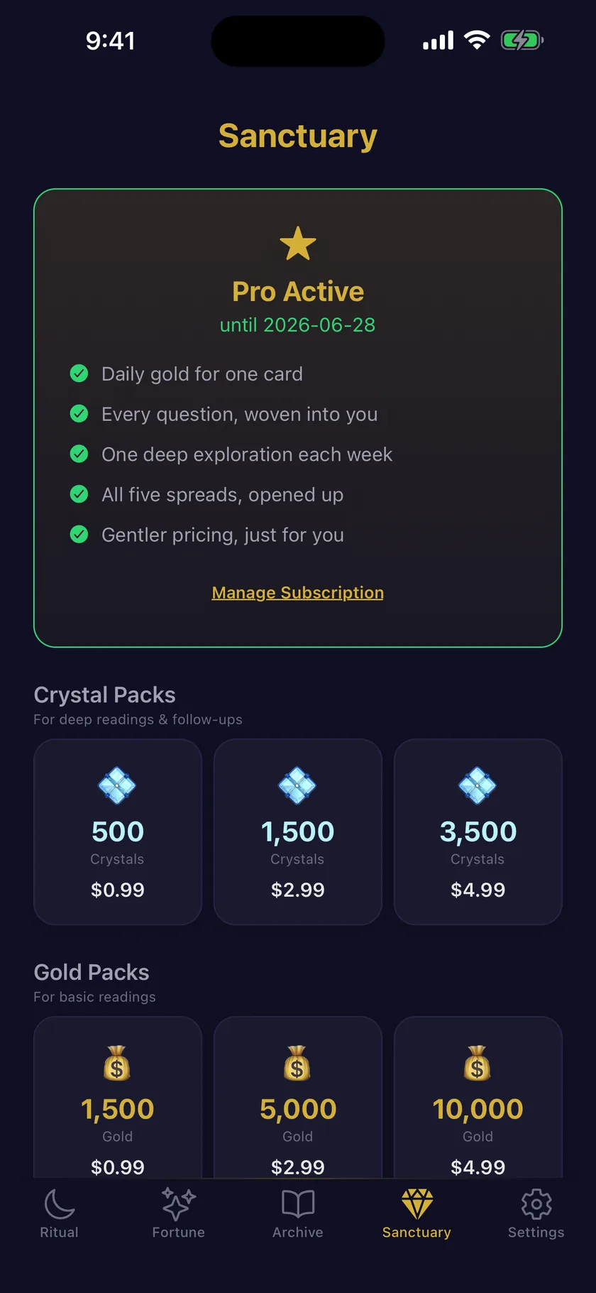 Tokens and Pro, at a glance